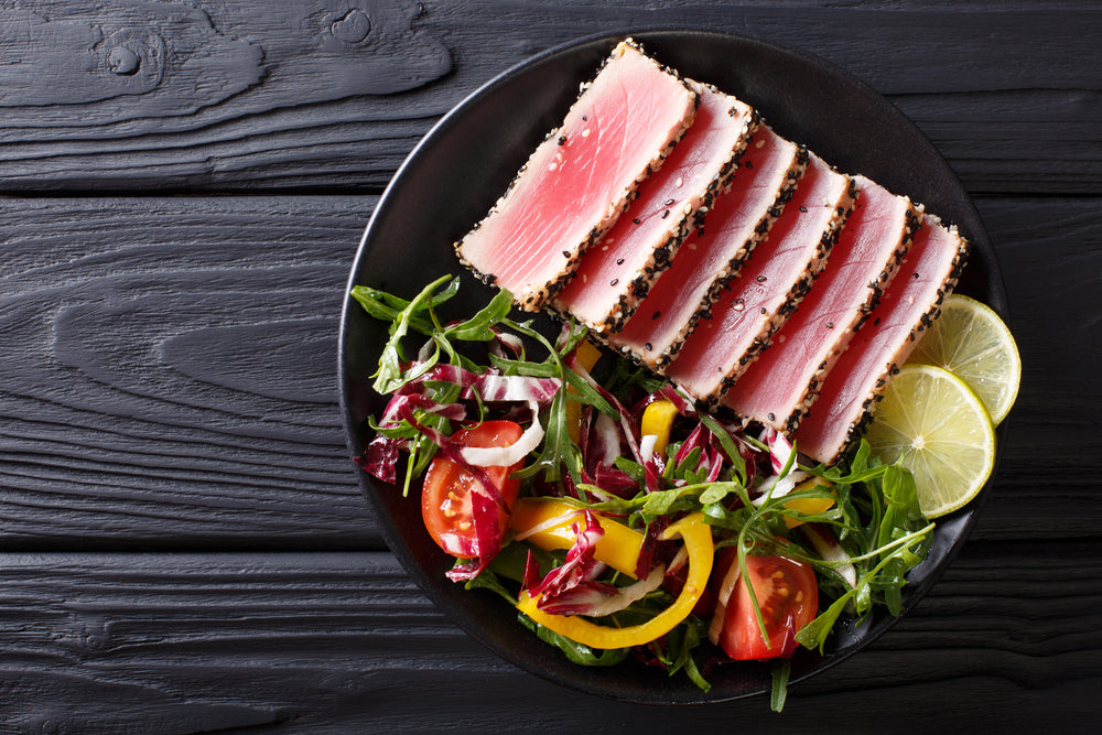 Seared Fresh Tuna Salad